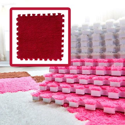 Παζλ Δαπέδου | Fluffy Carpet – Κόκκινο