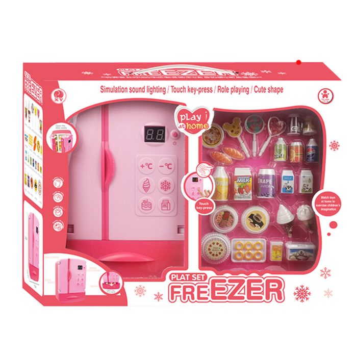 Παιδικό Ψυγείο με ήχους - Ροζ